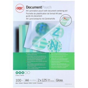 ŽEPKI ZA PLASTIFICIRANJE A4 125MIC GBC