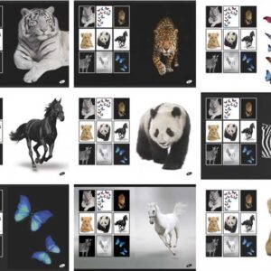 ZVEZEK A4 TP ČRTAN ELISA ŽIVALI 100-listni