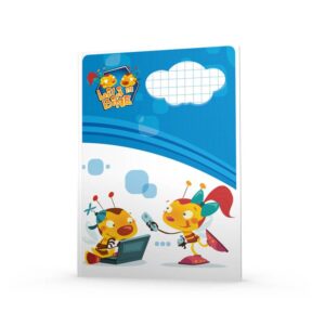 ZVEZEK LILI IN BINE A4 VELIKI KARO 1CM 40L