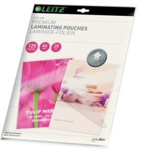 ŽEPKI ZA PLASTIFICIRANJE LEITZ A4 125MIC S SMERNIMI PUŠČICAMI 1/25 74820000