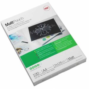 ŽEPKI ZA PLASTIFICIRANJE A4 100MIC MAT 1/100 GBC 3740491
