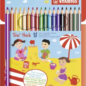 BARVICE STABILO 1/18 TRIOGLATE DEBELE + ŠILČEK