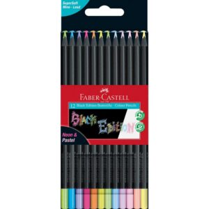 BARVICE FABER-CASTELL BLACK EDITION NEON PASTEL 1/12